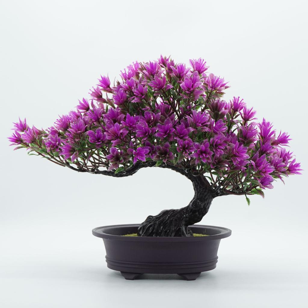 Creative Simulation Welcome Pine Potting Room Zen Green Plant Bonsai Decoration Fake Flower Decoration