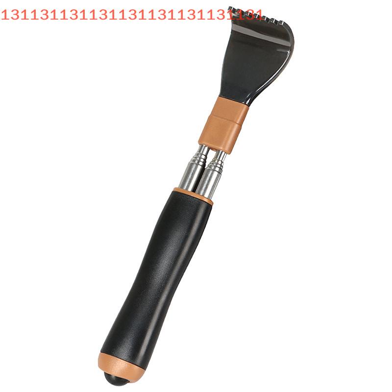 Stainless Steel Retractable Scratcher Portable Telescopic Back Scratcher Itch Massage Tool Adjustable Double Pole Scratcher Gift
