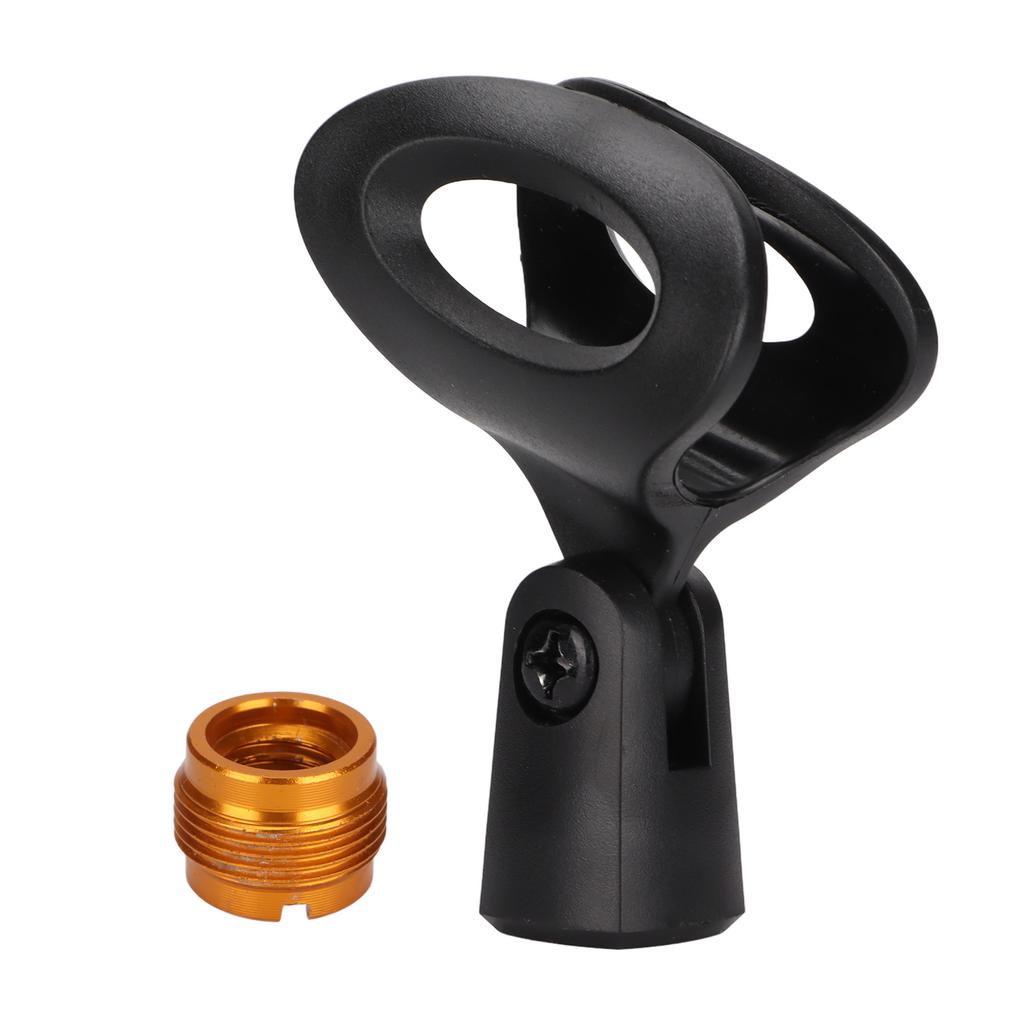 JD‑06 Microphone Clip Holder Universal Mic Clip with 58in Male To 38in Female Screw Adapter