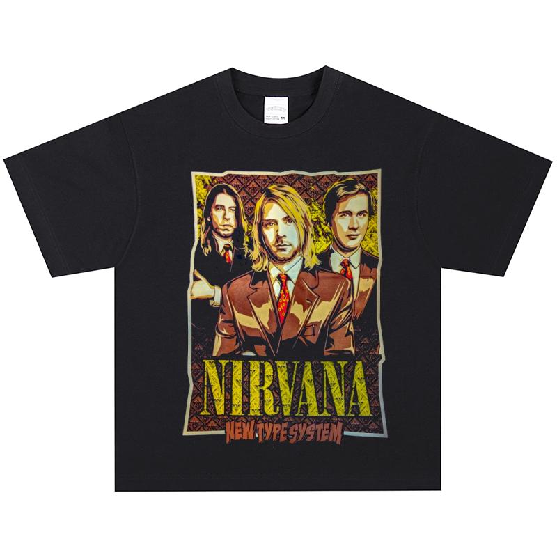 Nirvana T-Shirt, Soft Fabric Casual Daily Wear M