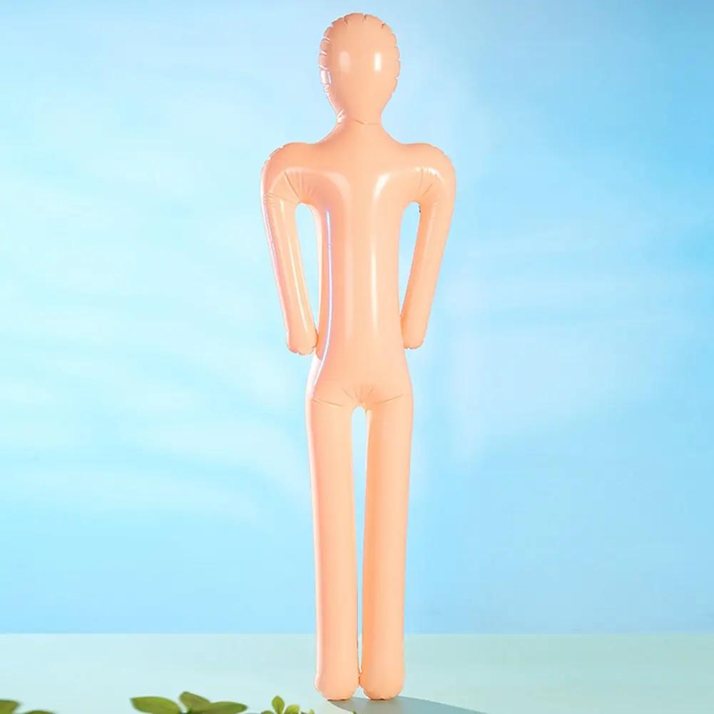 Halloween Costume Prop Inflatable Mannequin Cosplay Decoration 4 9ft Height Thick PVC Material Create a Spooky Atmosphere