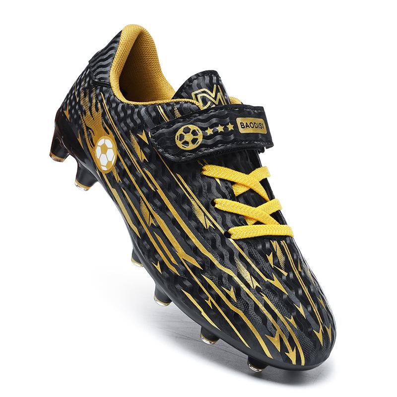 Velcro new children's football shoes long nails broken nails boys shoes girls shoes primary school students game training sports shoes