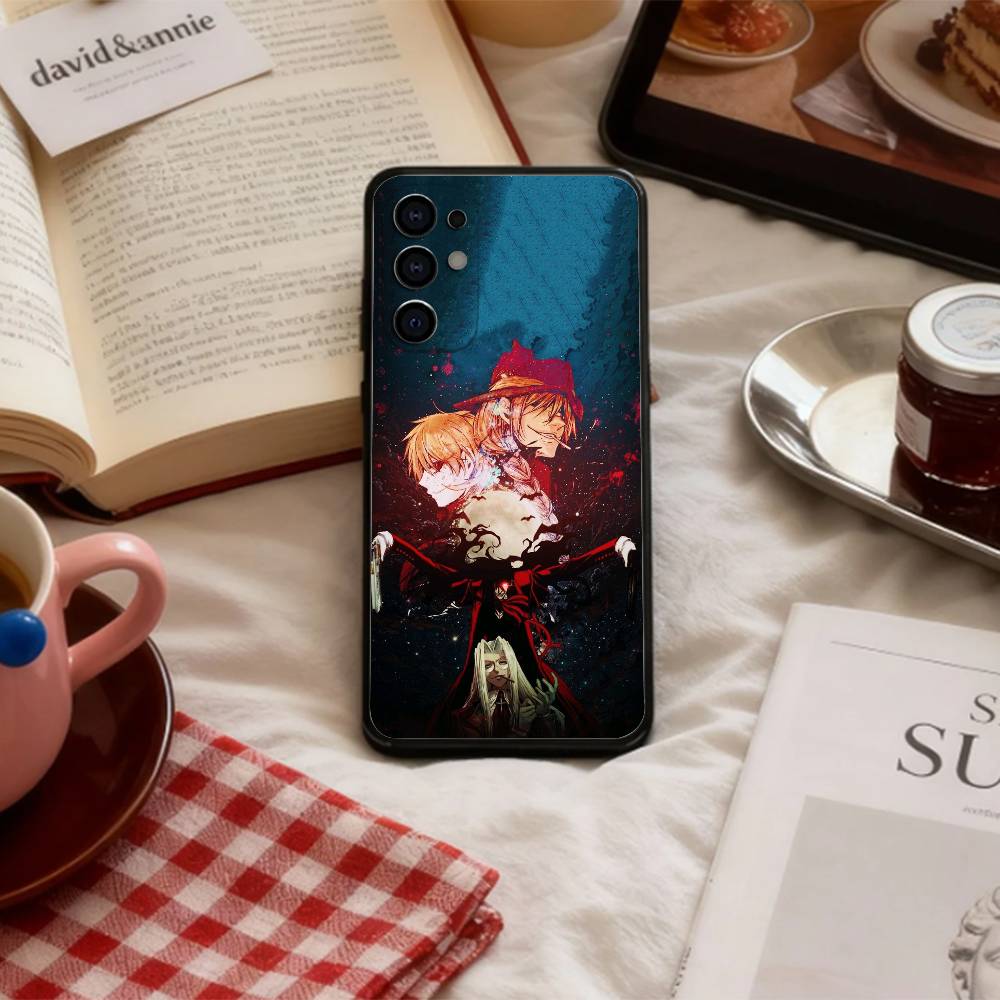 Gothic Hellsing U-Ultimate Phone Case For Samsung S 25,24,23,22,30,21,10,9,Ultra,Plus,Lite,FE,4,5 G Soft Black Case