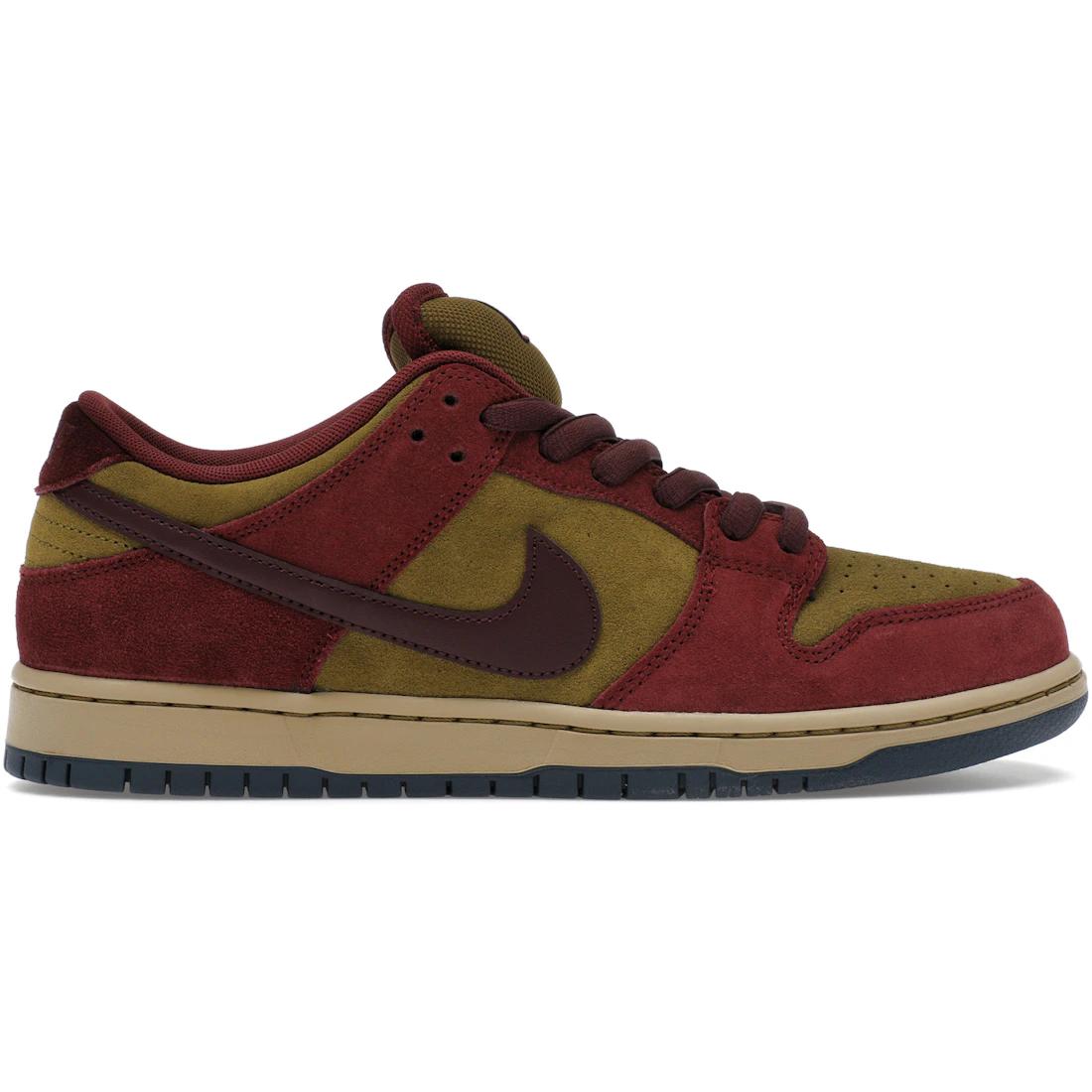 

Кроссовки Nike SB Dunk Low Темно-красный Командный Красный Оливковый Флак(HQ1625-600) 42