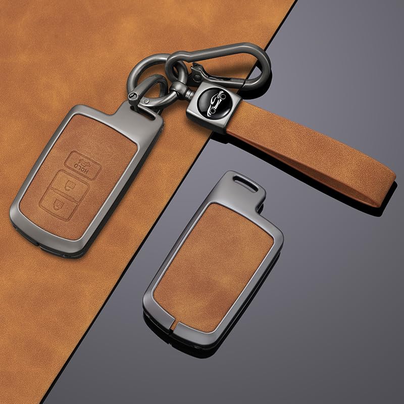 KUNIO Toyota Key Case, Key Holder, Car Accessories, Compatible with Corporate Vehicles, Toyota, Prius
