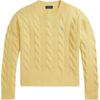 Polo FW25 Cable Knit Sweater Women Sweater WMPOSWENC021402-700