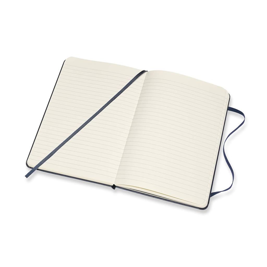 Moleskine Notebook Classic Notebook Hardcover Lined Medium Size Sapphire Blue QP050B20