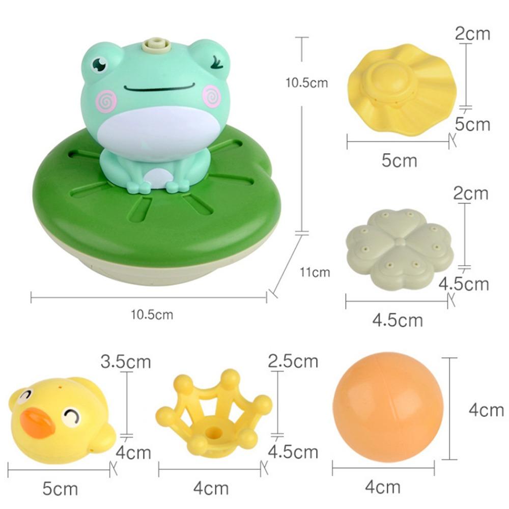 Gifts Children'S Shower Toys Floating Rotating Frog Sprinkler Electric Spray Frog Frog  Sprinkler