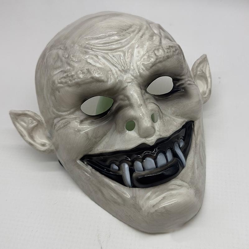Halloween Horror Mask Spring-eyed Clown Vampire Skull Mask Script Kill Scary Scary Dress Up Props