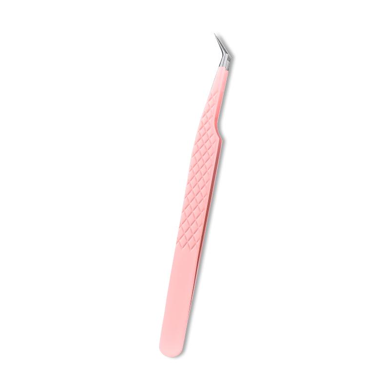 Professional High-Precision Blooming Eyelash Tweezers for Salon Artists