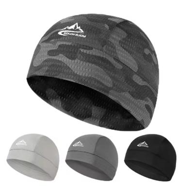 Cooling Skull Cap Helmet Lining Breathable Sweat Wicking Cycling Sports Running Hat Comfortable Outdoor Hiking Cap Quick Dry Cap