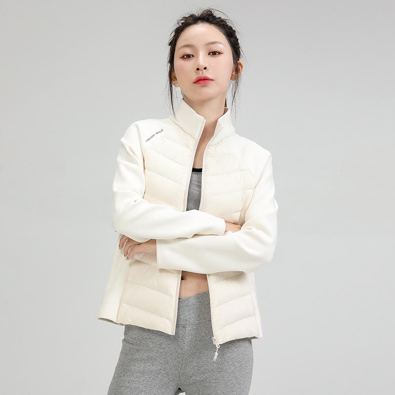 LuLu Winter Women's Stand Collar Duck Down Jacket