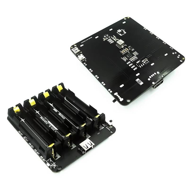 18650 Battery Holder With Single Compartment Support Usb 5V/2A 3V/1A V3 Battery Shield Battery Charging Module For Raspberry Pi