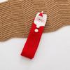 Claus Stripe Women Elk Snowman Bow Ladies Hosiery Christmas Stockings Floor Socks Cotton Calf Socks