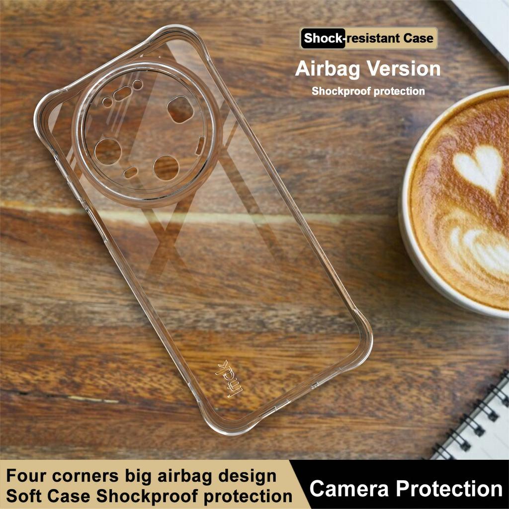 IMAK Etui do Huawei Mate 80/Mate 80 Pro Pokrowiec na telefon TPU Poduszka powietrzna Odporne na wstrząsy Ochrona
