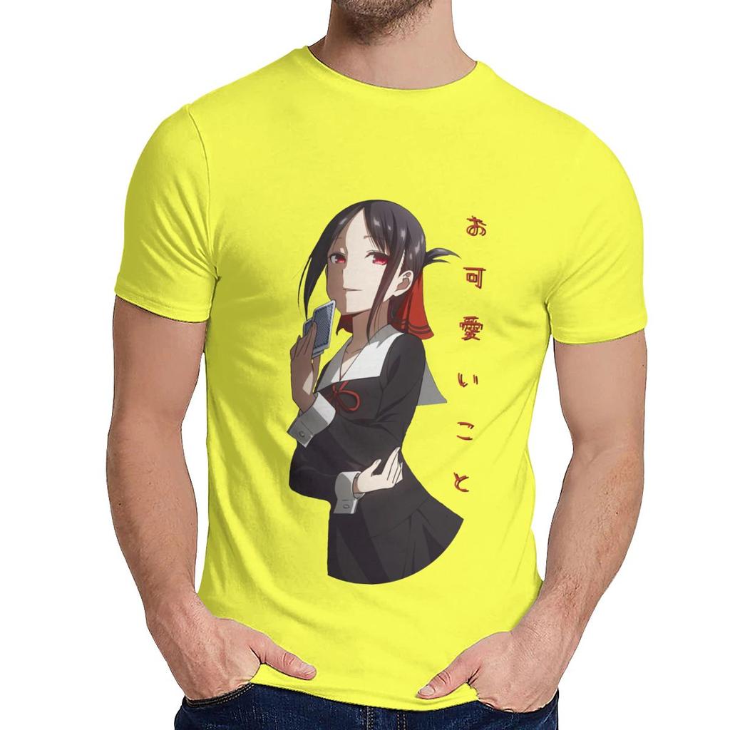 Miękki Cienki Kaguya Okawaii Koto Koszulka Anime Kaguya Sama Miłość To Wojna Shinomiya Kaguya Krótka