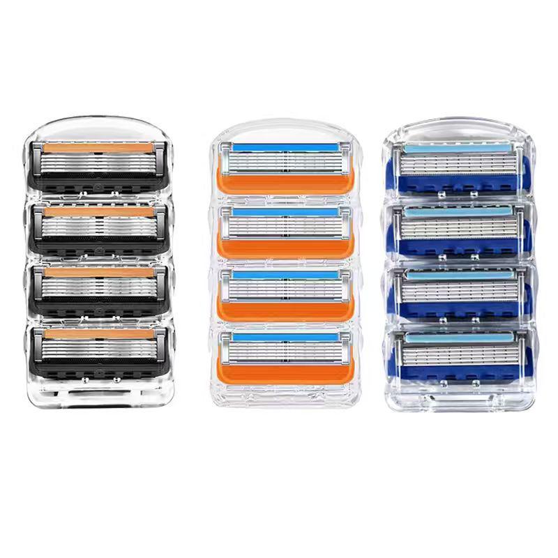 German-Quality Manual Razor: Old-Fashioned 5-Layer Blade for Men, Universal Fit