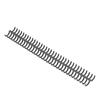 10Pcs Binding Coils 34 Holes Polypropylene Wear Resistant Binding Spines for Stationery Black