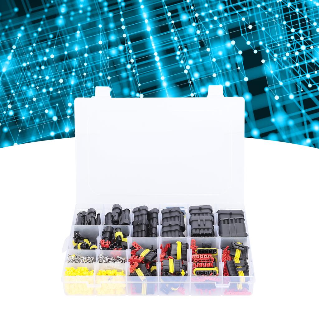 Waterproof Car Wire Connector Copper Plug 1/2/3/4/5/6 Hole for Lighting Electronics Wire Connector Marine Plug Socket Kit