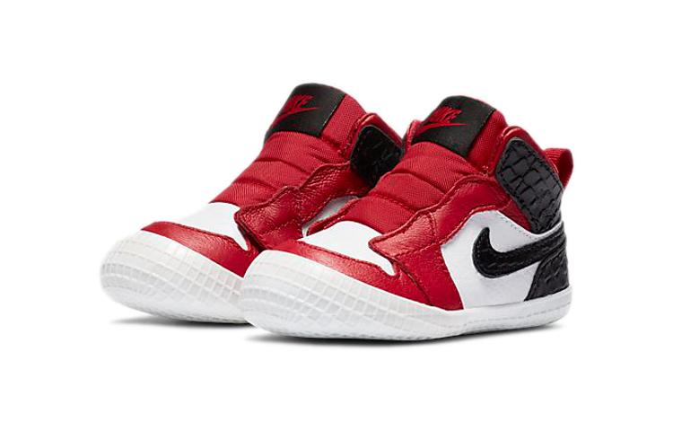 Jordan 1 Crib Bootie Satin Snake Chicago I AT3745-601