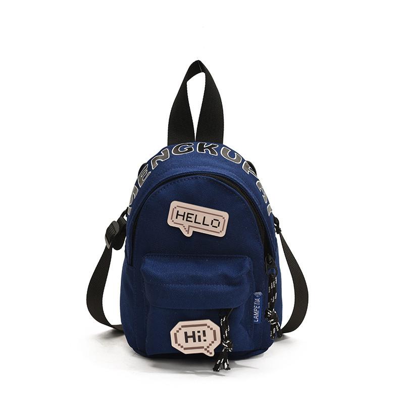 Fashion Shoulder Leisure Bag Canvas Material Letter Design Suitable For Daily