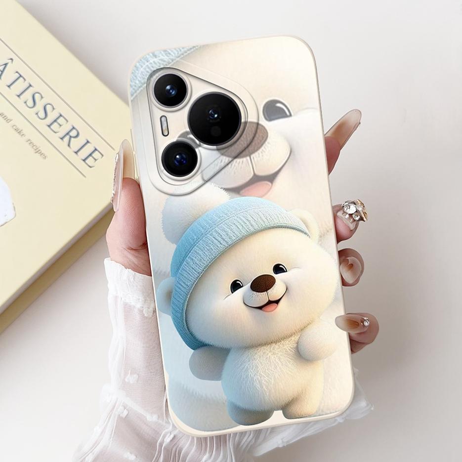 For Huawei Pura 70 Pro 5G Case Cute Cartoon Cover Shockproof Soft TPU Phone Cases For Huawei Pura 70 Pro Plus Pura70 Pro+ Fundas