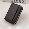 Solid Color Credit Cards Holder PU Leather Mini Coin Pocket Gift Small Card Bag  Business