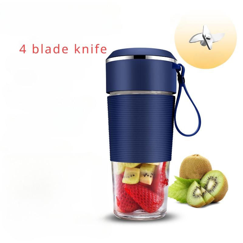 Tragbarer Entsafter, multifunktionale Saftmaschine, tragbarer Entsafterbecher für Zuhause, Obst- und Gemüsemaschine, elektrisches Rühren