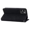For iPhone 14 Pro Case Lines Pattern Wallet Leather Phone Cover with Strap