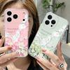 Oil Painting Flowers Phone Case For iPhone 17 Pro Max Coque iPhone 16 15 14 13 12 Pro Max 11 Clear TPU Silicone Soft Cover