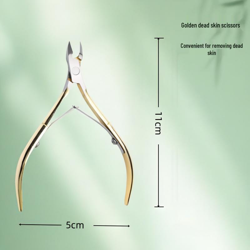 Stainless Steel Cuticle Nipper D501 - Nail & Cuticle Remover Tool for Manicure & Pedicure.