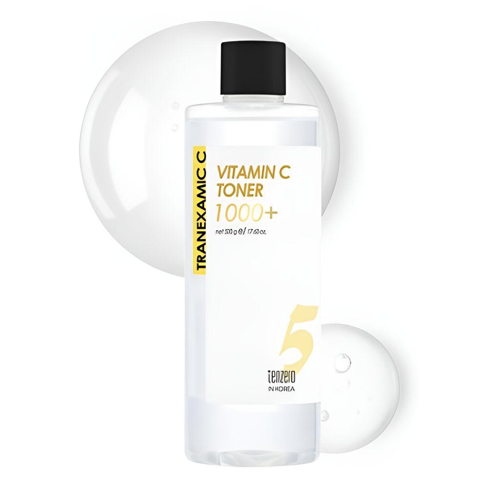 TENZERO Tranexamic Acid Vitamin C Soothing Brightening Facial Toner 500g