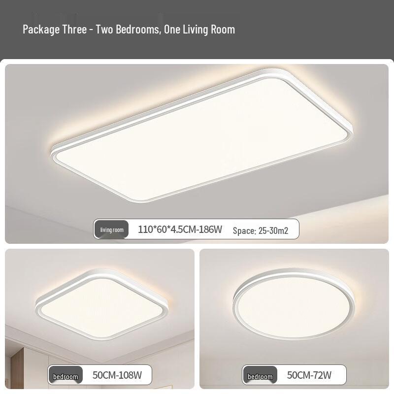 UOSU Modern Minimalist Seamless LED Ceiling Light