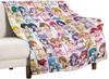 PreCure Flannel Fluffy and Stylish Blanket, All Season, Washable, Cold Weather Protection, Cute, 80"x60