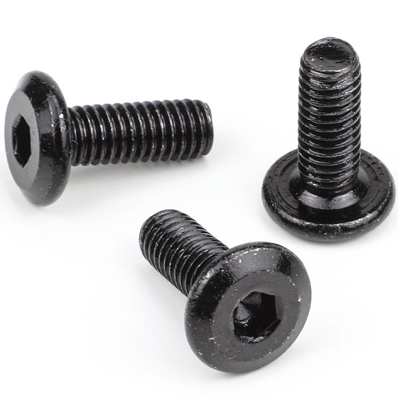 

Черные винты с цилиндрической головкой с фаской из нержавеющей стали 201 - M4, M5, M6 (Мебельные болты) M2*8