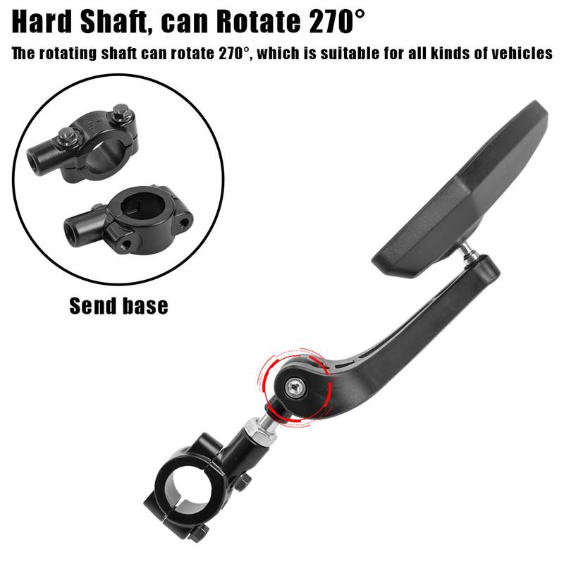 Adjustable Mirror Handlebar Rear View Mirror for Xiaomi M365 1S PRO Mi3 Mi4 Electric Scooter Wide Range Back Sight Reflector