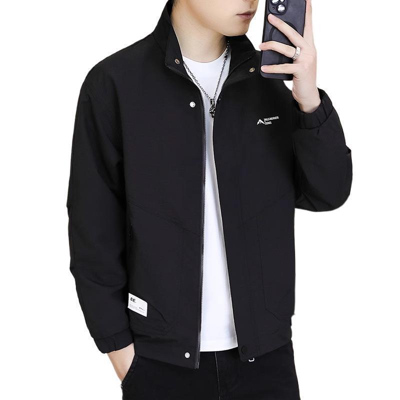 Herren Casual Vielseitige Jacke - Frühling/Sommer 2025 Stilvolle Dünne Oberbekleidung für Reife und Trendige Looks