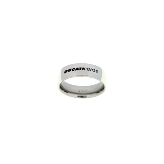 Bague - DUCATI - Anello - Taille 27 - Gris et blanc - Mixte