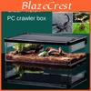 Breeding Box Breeding Crawler And Box Horn Frog Hamster Snake Cage Turtle Tank Small Pet Anti Escape Crawler Box Pet Supplies