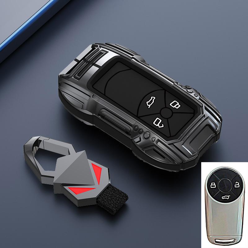 

New Car Key Case Cover Shell Bag For The GWM HAVAL H6 M6 ORA Good Cat White Cat IQ Car-Styling Holder Shell Keychain Protection