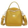 Suitcase Company GPT Mini Backpack for Stylish and with Shoulder Zipper and Mustard Women, 3-Way, Cute, Strap, Gusset, Closure, Handbag/Shoulder