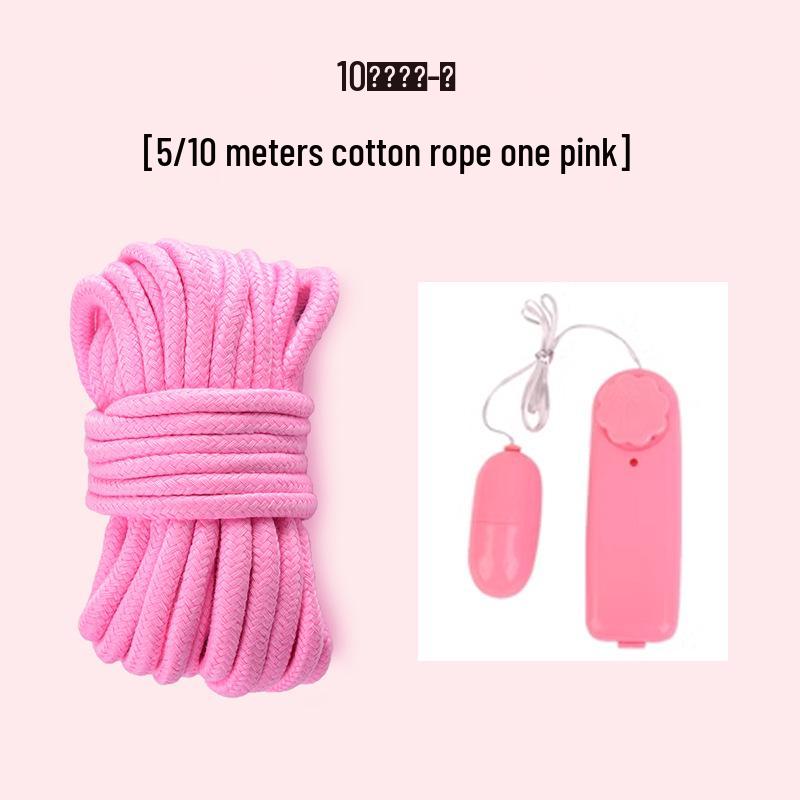 Soft Imitation Hemp Rope - Red, Pink, Black - 5 & 10 Meters - Gentle on Hands