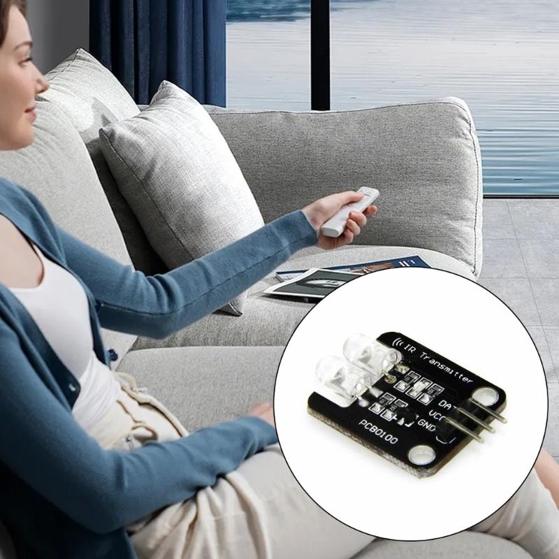 Compactly 5V 2way Infrare Communication Module for Intelligent Home and Remotes Applications MultiProtocol Support