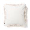 Francfranc Flower Applique Cushion Cover 450x450 Ivory (028)