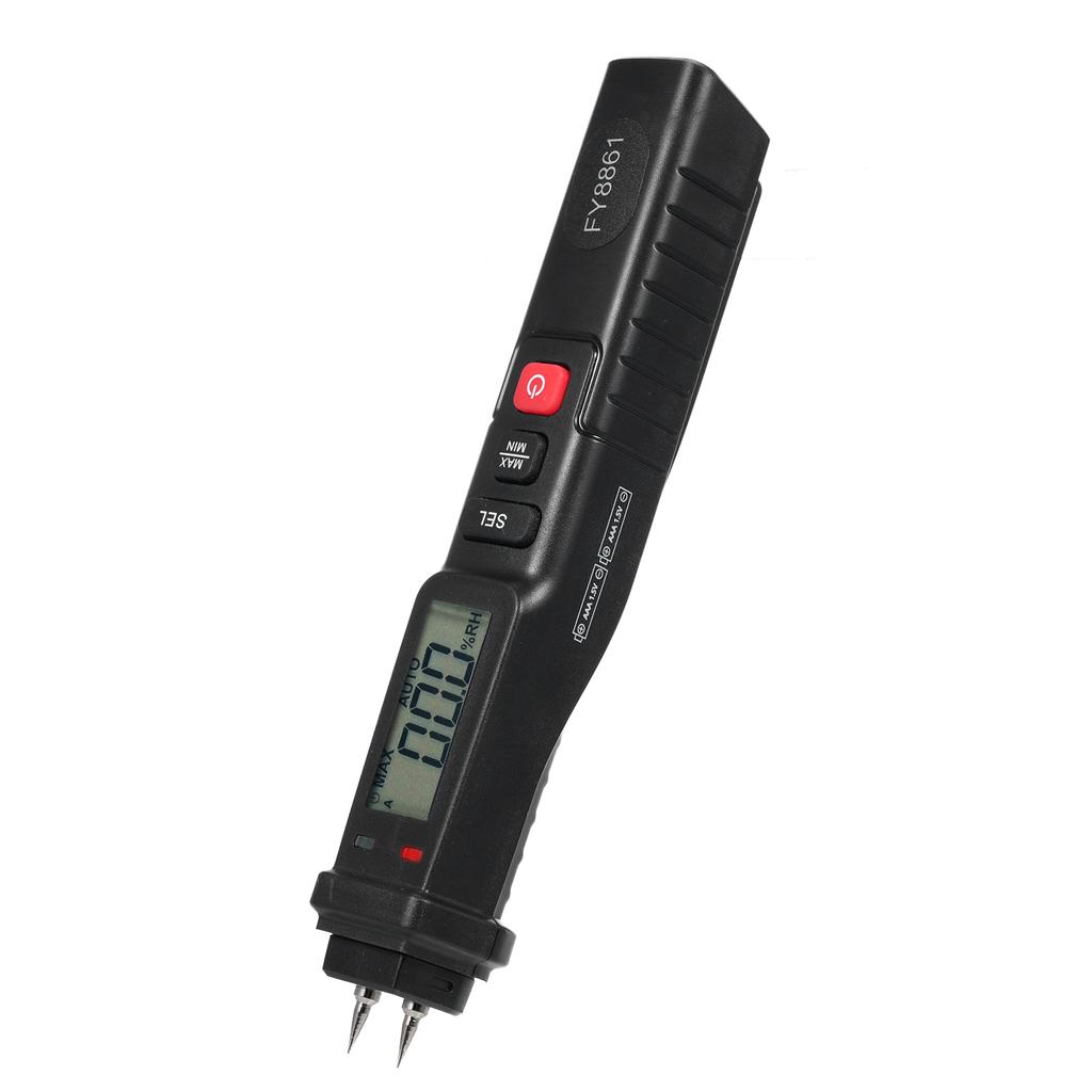FY8861 Wood Moisture Meter Wood Moisture Detector Digital Wood Moisture Meter Professional 2 Pins