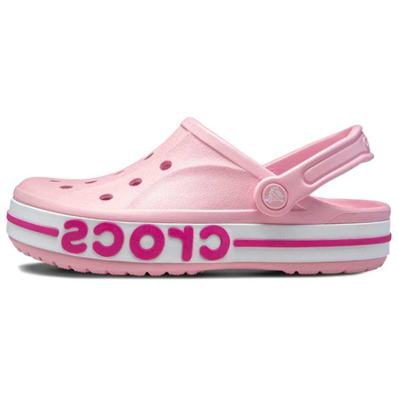 Crocs Bayaband Comfortable and Versatile Clogs Unisex Candy Pink