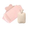 Extra-Large, Large-Capacity 9-Liter Water-Filled Hot Water Bag, Imitation Rabbit Fur, Large Pvc Water-Filled Waist-Protecting Hot Compress Warm Water