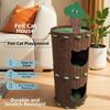 All-in-one Cat Castle House 2-layer Cat Bed New Cat House  Cat Furniture