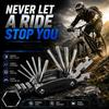 Bicycle Multitool Folding Portable Tool Hex Wrench Set with 16 Different Tools in One Unit Repair Tools Kit Bike Accessories