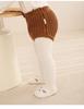 Newborn White Footed Tights: Autumn/Winter Velvet Thickened Big Butt Style for Baby Girls